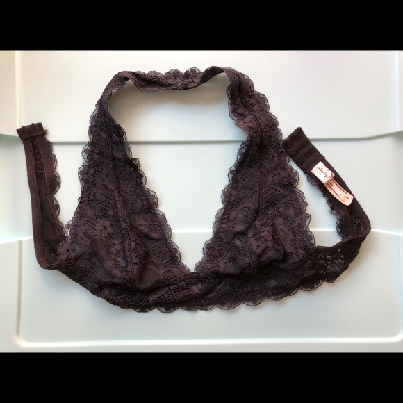 Free People lace halter bralette - Picture 3 of 4